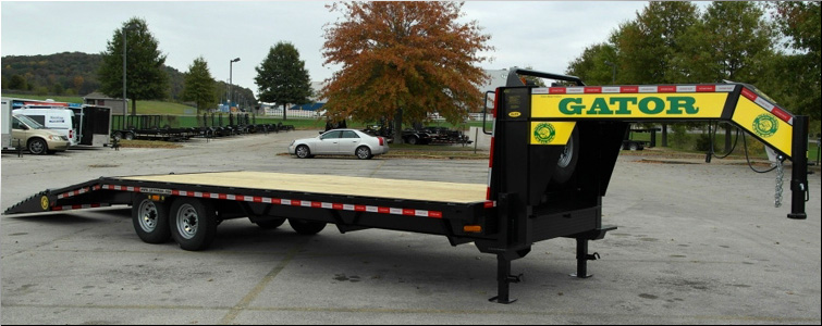 Gooseneck flat bed trailer for sale14k  Bath County, Kentucky